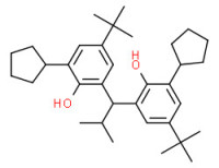 2,2'-(2-methylpropylidene)bis[6-cyclopentyl-4-(1,1-dimethylethyl)phenol]