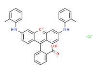 9-(2-carboxyphenyl)-3,6-bis[(o-tolyl)amino]xanthylium chloride