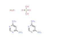 Pyrimidine-4,6-diammonium hydrogen sulphate (1:2)