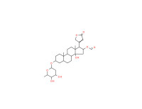 (3ß,5ß,16ß)-3-[(2,6-dideoxy-ß-D-ribo-hexopyranosyl)oxy]-14,16-dihydroxycard-20(22)-enolide 16-formate