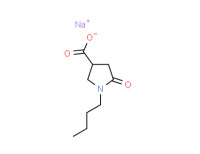 Sodium 1-butyl-5-oxopyrrolidine-3-carboxylate