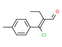 2-[chloro(4-methylphenyl)methylene]butyraldehyde