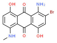 1-aminobromo-4,8-dihydroxy-5-(methylamino)anthraquinone