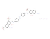 Trisodium 5-amino-3-[[4-[[4-[(7-amino-1-hydroxy-3-sulphonato-2-naphthyl)azo]phenyl]azo]phenyl]azo]-4-hydroxynaphthalene-2,7-disulphonate