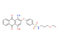 4-[(1-amino-9,10-dihydro-4-hydroxy-9,10-dioxo-2-anthryl)oxy]-N-(3-ethoxypropyl)benzenesulphonamide