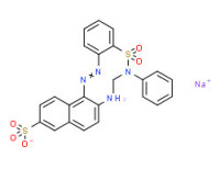 Sodium 6-amino-5-[[2-[(ethylphenylamino)sulphonyl]phenyl]azo]naphthalene-2-sulphonate