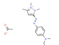 5-[[4-(benzylmethylamino)phenyl]azo]-1,2,3-trimethyl-1H-pyrazolium acetate