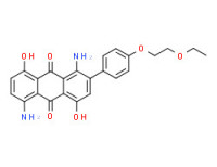 1,5-diamino-2-[4-(2-ethoxyethoxy)phenyl]-4,8-dihydroxyanthraquinone