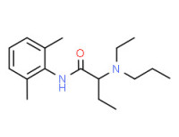 (±)-N-(2,6-dimethylphenyl)-2-(ethylpropylamino)butyramide monohydrochloride