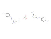 Bis[5-(dimethylamino)-2-[[4-(dimethylamino)phenyl]azo]-3-methyl-1,3,4-thiadiazolium] sulphate