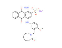 Sodium 1-amino-4-[[3-[(hexahydro-2-oxo-1H-azepin-1-yl)methyl]-4-methoxyphenyl]amino]-9,10-dihydro-9,10-dioxoanthracene-2-sulphonate