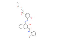 3-hydroxy-4-[[2-methoxy-5-[[2-(1-oxopropoxy)ethyl]sulphonyl]phenyl]azo]-N-(2-methoxyphenyl)naphthalene-2-carboxamide