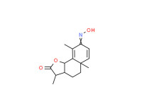 [3S-(3a,3aa,5aß,8E,9bß)]-3a,5,5a,9b-tetrahydro-3,5a,9-trimethylnaphtho[1,2-b]furan-2,8(3H,4H)-dione 8-oxime