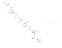 1H-Pyrazole-3-carboxylic acid, 4,4'-[1,2-ethenediylbis[(3-sulfo-4,1-phenylene)imino(6-chloro-1,3,5-triazine-4,2-diyl)imino(6-sulfo-3,1-phenylene)azo]]bis[4,5-dihydro-5-oxo-1-(4-sulfophenyl)-, hexasodium salt