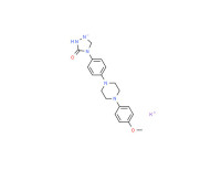 2,4-dihydro-4-[4-[4-(4-methoxyphenyl)piperazin-1-yl]phenyl]-3H-1,2,4-triazol-3-one, potassium salt