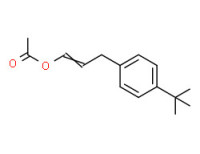 3-[4-(1,1-dimethylethyl)phenyl]propenyl acetate