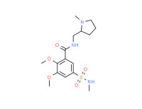 (-)-2,3-dimethoxy-5-[(methylamino)sulphonyl]-N-[(1-methyl-2-pyrrolidinyl)methyl]benzamide