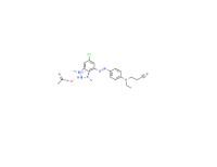6-chloro-4-[[4-[(2-cyanoethyl)ethylamino]phenyl]azo]-1,3-dimethyl-1H-benzotriazolium acetate