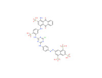 7-[[4-[[4-[[5-[(4-amino-9,10-dihydro-9,10-dioxo-3-sulpho-1-anthryl)amino]-2-sulphophenyl]amino]-6-chloro-1,3,5-triazin-2-yl]amino]phenyl]azo]naphthalene-1,3,5-trisulphonic acid