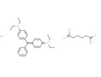 [4-[[4-(diethylamino)phenyl]phenylmethylene]-2,5-cyclohexadien-1-ylidene]diethylammonium hydrogen adipate