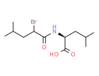 N-(2-bromo-4-methyl-1-oxopentyl)-DL-leucine