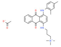 [3-[[4-[(2,4-dimethylphenyl)amino]-9,10-dihydro-9,10-dioxo-1-anthryl]amino]propyl]trimethylammonium acetate