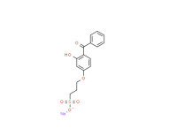 Sodium 3-(4-benzoyl-3-hydroxyphenoxy)propanesulphonate