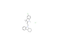 9-[(5-chloro-1,3-dihydro-1,3,3-trimethyl-2H-indol-2-ylidene)ethylidene]-2,3,4,4a,9,9a-hexahydro-1H-carbazolium chloride