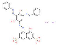 Disodium 4-[[2,4-dihydroxy-3,5-bis(phenylazo)phenyl]azo]-5-hydroxynaphthalene-2,7-disulphonate