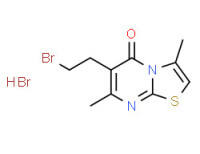 6-(2-bromoethyl)-3,7-dimethyl-5H-thiazolo[3,2-a]pyrimidin-5-one monohydrobromide