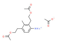 [bis(2-acetoxyethyl)-m-tolyl]ammonium acetate