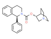 [(8R)-1-azabicyclo[2.2.2]octan-8-yl] (1S)-1-phenyl-3,4-dihydro-1H-isoquinoline-2-carboxylate (Solifenacin)
