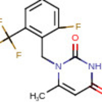 1-(2-fluoro-6-(trifluoromethyl)benzyl)-6-methylpyrimidine-2,4(1H,3H)-dione