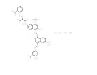 Tetrasodium 5-[[4-[[6-[[2-[(2-carboxylatophenyl)azo]-1,3-dioxobutyl]amino]-2-hydroxy-4-sulphonato-1-naphthyl]azo]-3-methoxy-7-sulphonato-1-naphthyl]azo]salicylate