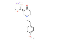 Sodium methyl 1,2,5,6-tetrahydro-1-[2-(4-methoxyphenyl)ethyl]-4-oxidonicotinate