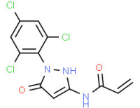 N-[5-oxo-1-(2,4,6-trichlorophenyl)-4H-pyrazol-3-yl]prop-2-enamide