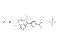 6-bromo-2-[4-(diethylamino)phenyl]-1-ethylbenz[cd]indolium dihydrogen phosphate