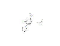 3-chloro-4-(1-pyrrolidinyl)benzenediazonium tetrafluoroborate