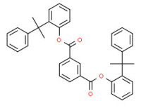Bis[(1-methyl-1-phenylethyl)phenyl] isophthalate