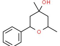 Tetrahydro-2,4-dimethyl-6-phenyl-2H-pyran-4-ol