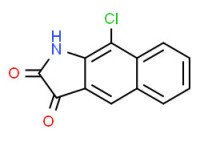 9-chloro-1H-benz[f]indole-2,3-dione