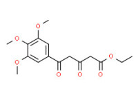 Ethyl 3,4-dioxo-3-(3,4,5-trimethoxyphenyl)valerate