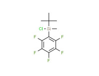 Chloro(1,1-dimethylethyl)methyl(pentafluorophenyl)silane