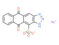 Sodium 5,10-dihydro-5,10-dioxo-1H-anthra[2,3-d]triazolesulphonate