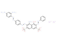 Disodium 4-amino-3-[[4-[(2,4-diaminophenyl)azo]phenyl]azo]-5-hydroxy-6-(phenylazo)naphthalene-2,7-disulphonate