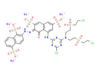 2-[[8-[[4-[bis[2-[(2-chloroethyl)sulphonyl]ethyl]amino]-6-chloro-1,3,5-triazin-2-yl]amino]-1-hydroxy-3,6-disulpho-2-naphthyl]azo]naphthalene-1,5-disulphonic acid, sodium salt