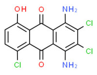 1,4-diamino-2,3,5-trichloro-8-hydroxyanthraquinone