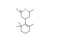 Tetrahydro-6-methyl-4-(2,6,6-trimethyl-2-cyclohexen-1-yl)-2H-pyran-2-one