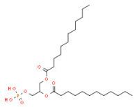 1-[(phosphonooxy)methyl]ethylene dilaurate