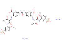 3,3'-(carbonyldiimino)bis[6-[[1-[[(2-methoxy-5-sulphophenyl)amino]carbonyl]-2-oxopropyl]azo]benzoic acid, sodium salt